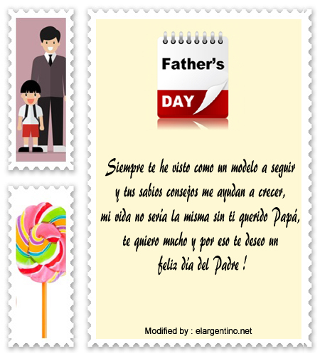 Descargar mensajes del Día del Padre,mensajes bonitos para el Día del Padre